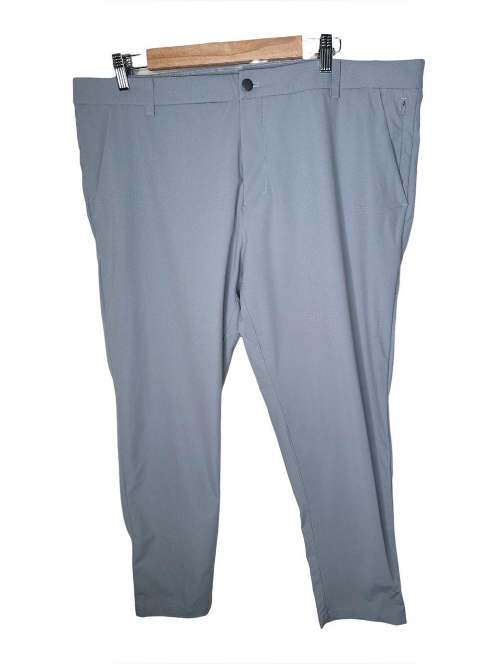 Lululemon Commission Pants Classic Size 40 x 31 Gray Warpstreme 4 Way Stretch